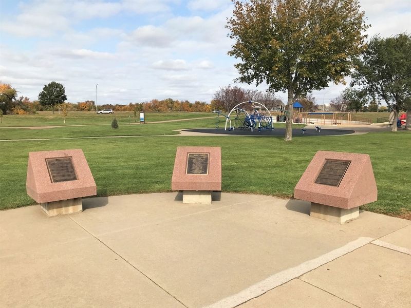 Sertoma Park Markers. Click for full size. Sertoma Park Markers image. Click for full size.