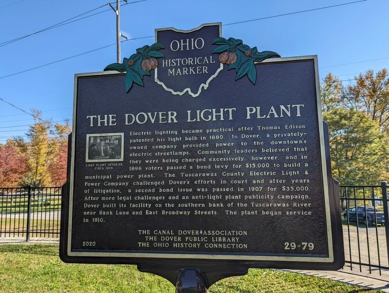 The Dover Light Plant Marker image. Click for full size.