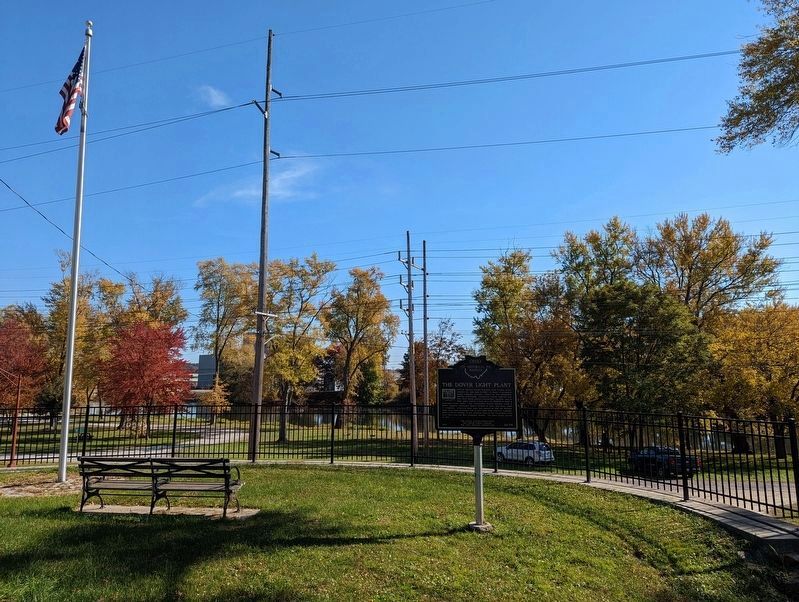 The Dover Light Plant Marker. Click for full size. The Dover Light Plant Marker image. Click for full size.