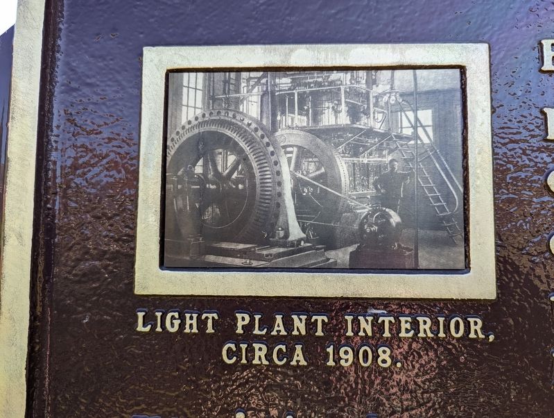 The Dover Light Plant Marker. Click for full size. The Dover Light Plant Marker image. Click for full size.