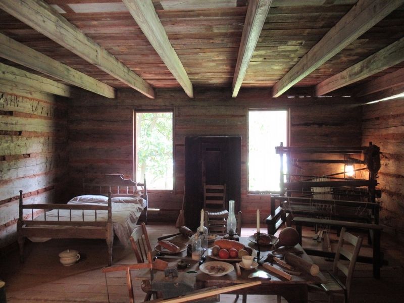 Interior of Dr. Chapmon Powell's Cabin. Click for full size. Interior of Dr. Chapmon Powell's Cabin image. Click for full size.