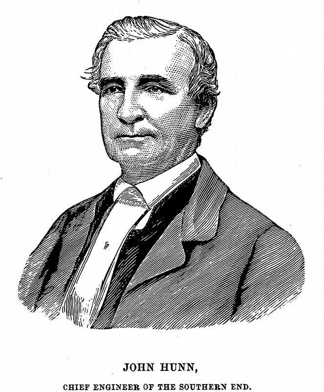 John Hunn<br>Chief Engineer of the Southern End. image. Click for full size.
