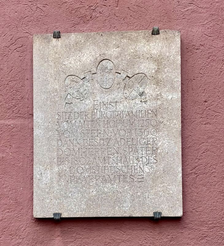 History of this property Marker image. Click for full size.