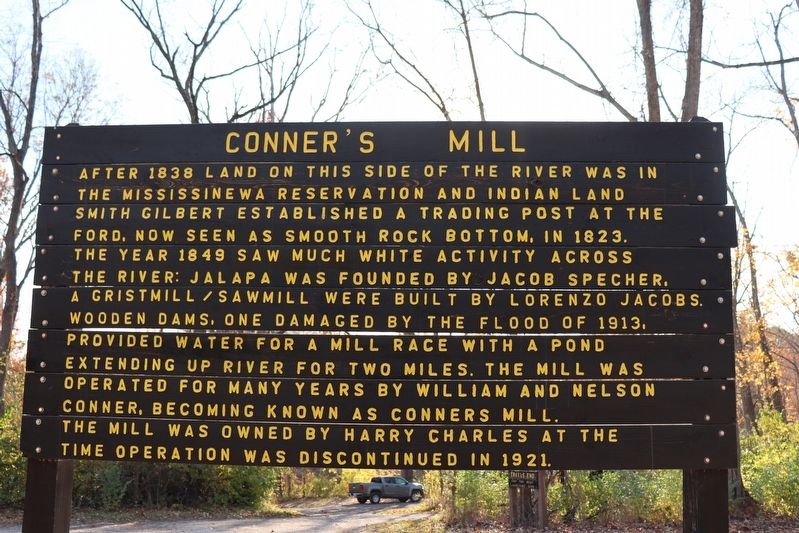 Conner's Mill Marker image. Click for full size.
