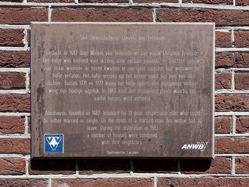 St. Stevens Almshouse of the Conveyance of Tetterode Marker. Click for full size. St. Stevens Almshouse of the Conveyance of Tetterode Marker image. Click for full size.