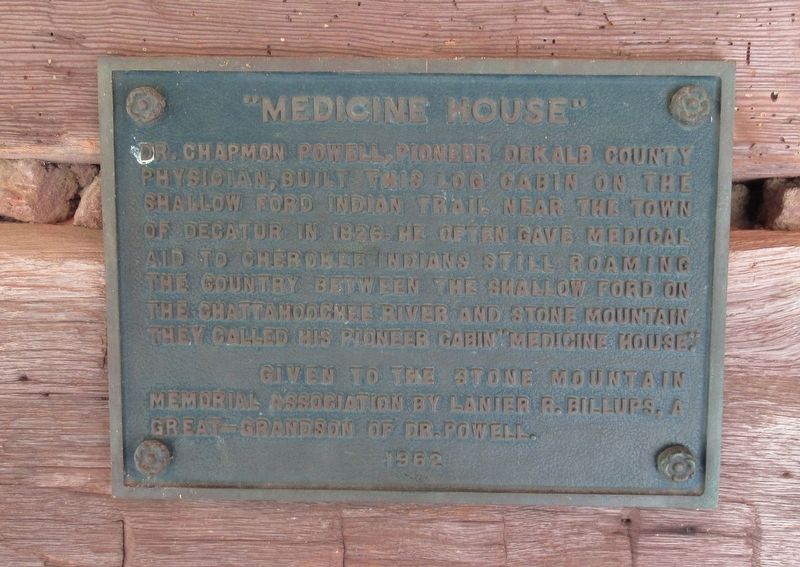 Medicine House Marker image. Click for full size.