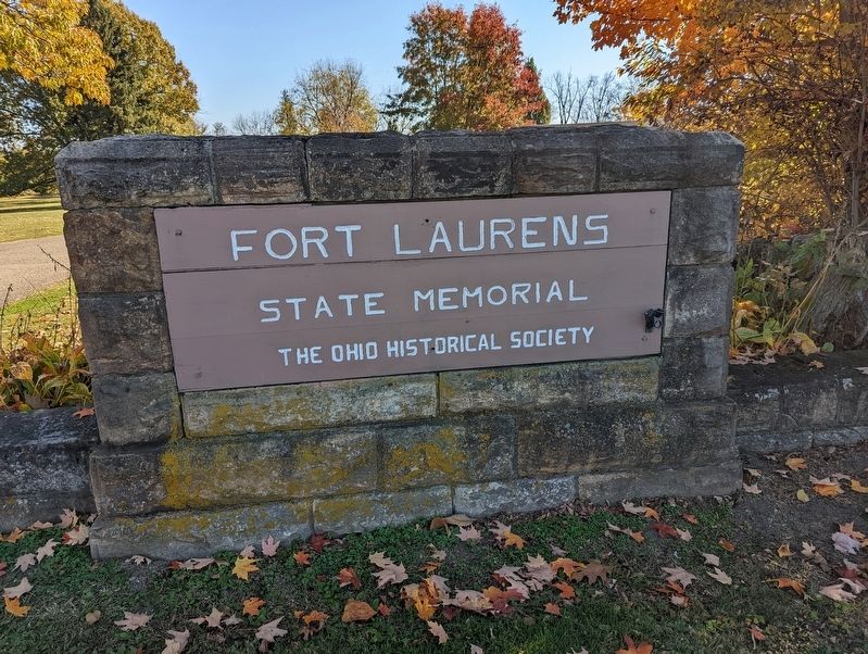 Fort Laurens Entrance Sign image. Click for full size.
