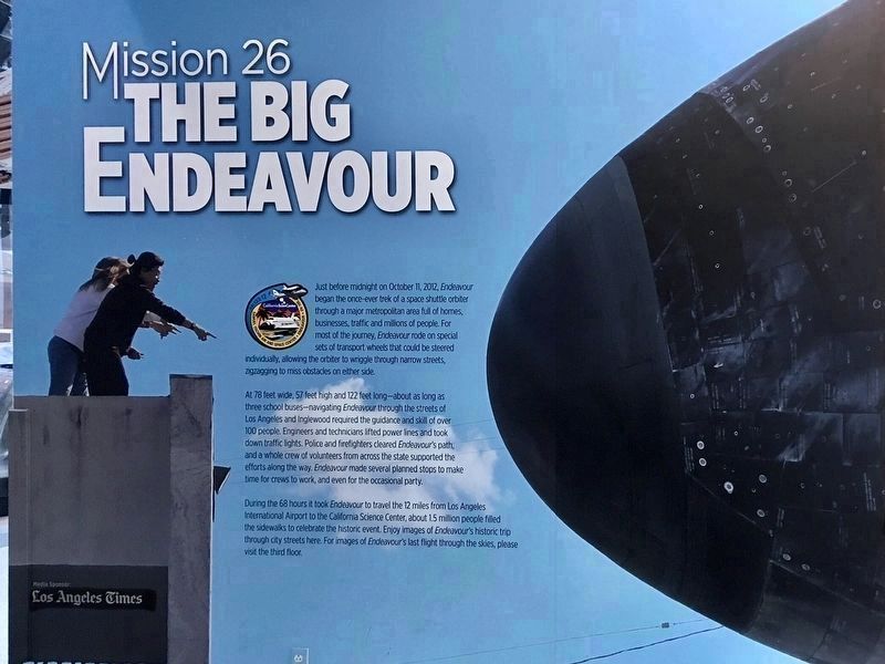 Indoor Panel  Mission 26: The Big Endeavour image. Click for full size.
