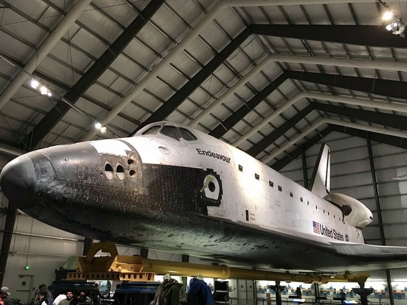 Space Shuttle Endeavour image. Click for full size.