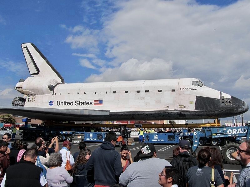 The Big Endeavour  in 2012 image. Click for full size.