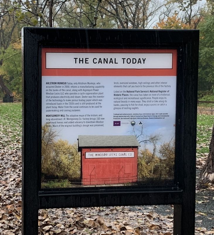 The Canal Today Marker image. Click for full size.