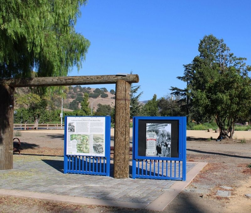 California Nursery Historical Park Master Plan Markers image. Click for full size.