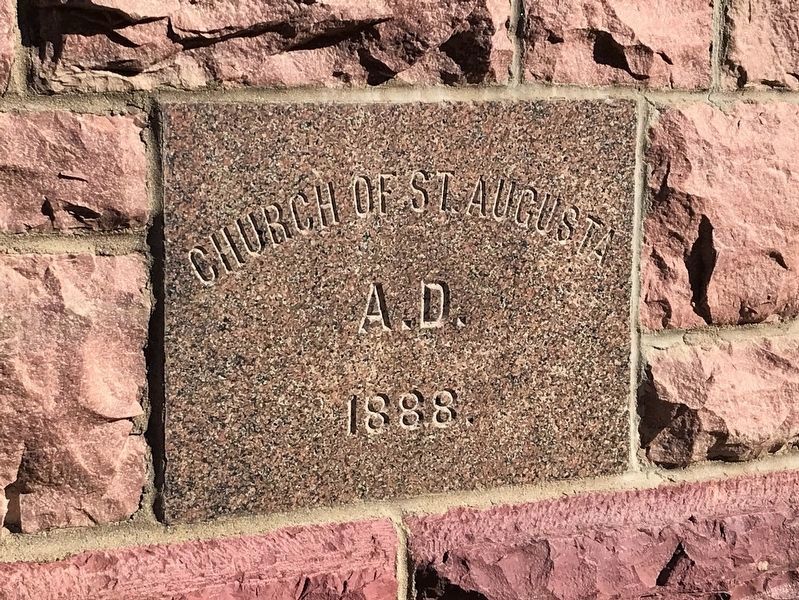 Calvary Cathedral Cornerstone image. Click for full size.