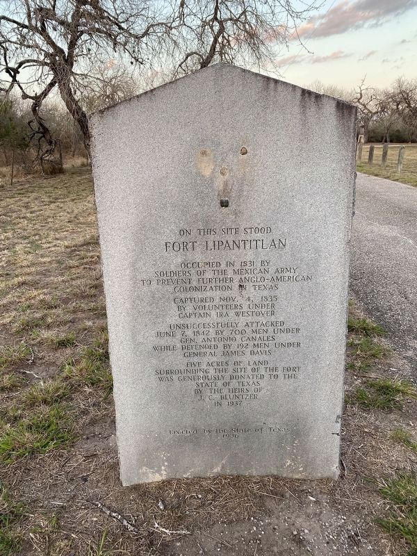 Fort Lipantitlan Marker image. Click for full size.