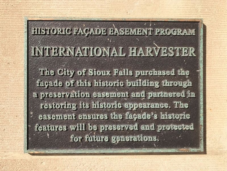 Historic Fa�ade Easement Program Marker image. Click for full size.
