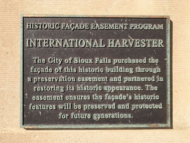 Historic Faade Easement Program Marker image. Click for full size.