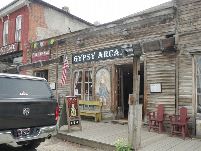 Blue Front Variety Store and Marker image. Click for full size.
