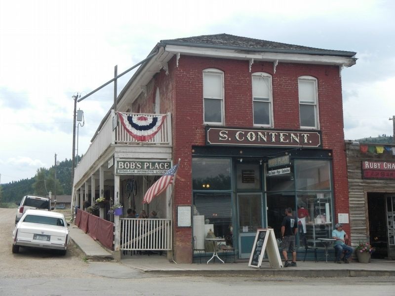 Content's Corner and Marker image. Click for full size.