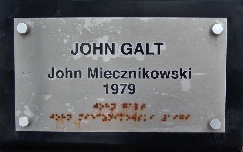 John Galt Monument Artist image. Click for full size.
