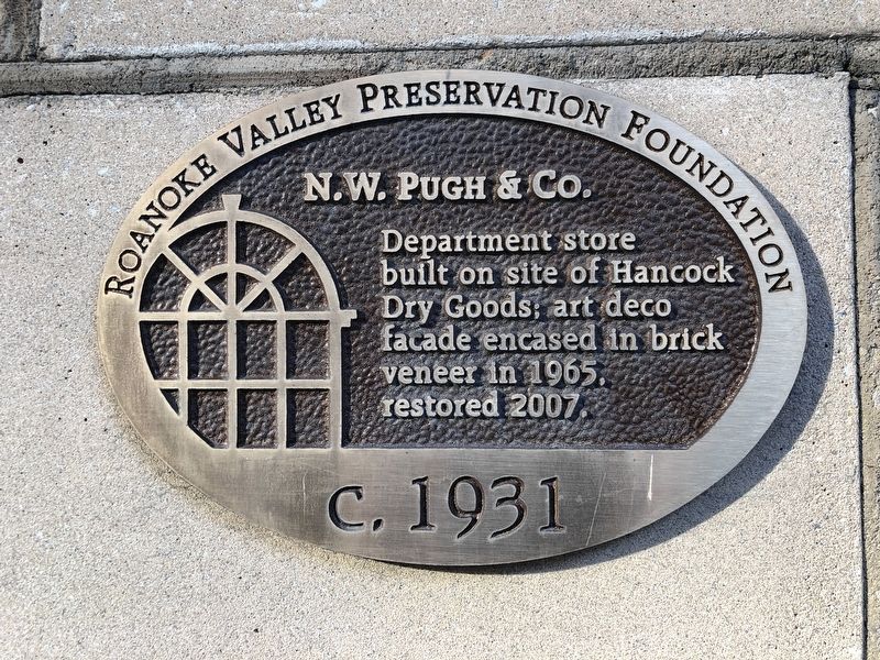 N.W. Pugh & Co. Marker image. Click for full size.