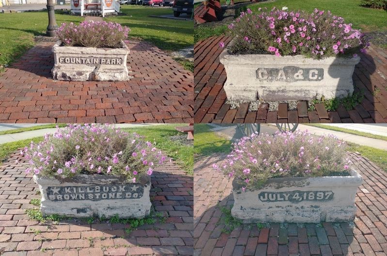 Fountain Park Sign image. Click for full size.