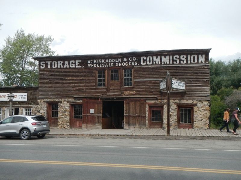 Kiskadden's Stone Block (Vigilante Barn) image. Click for full size.