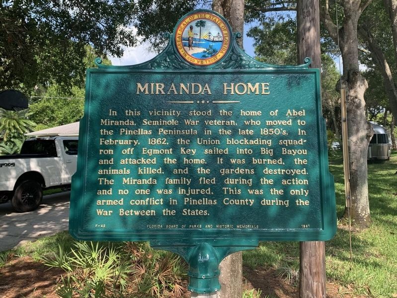 Miranda Home Marker. Click for full size. Miranda Home Marker image. Click for full size.