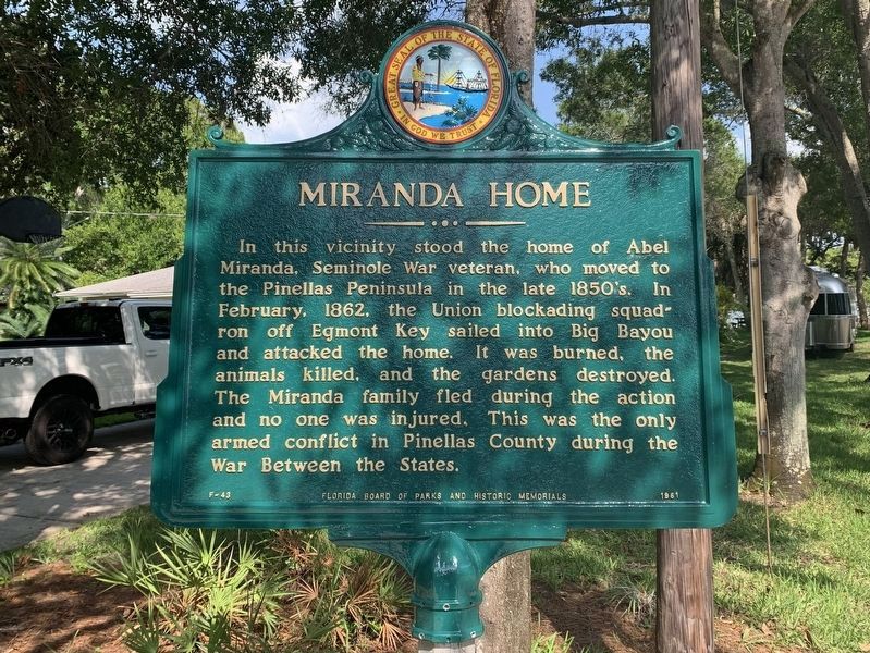 Miranda Home Marker image. Click for full size.