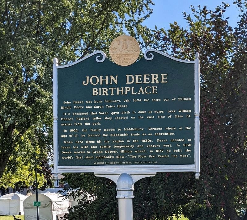 John Deere Marker. Click for full size. John Deere Marker image. Click for full size.