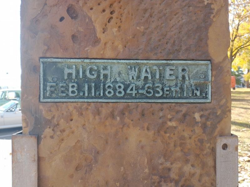 High Water Marks Marker image. Click for full size.