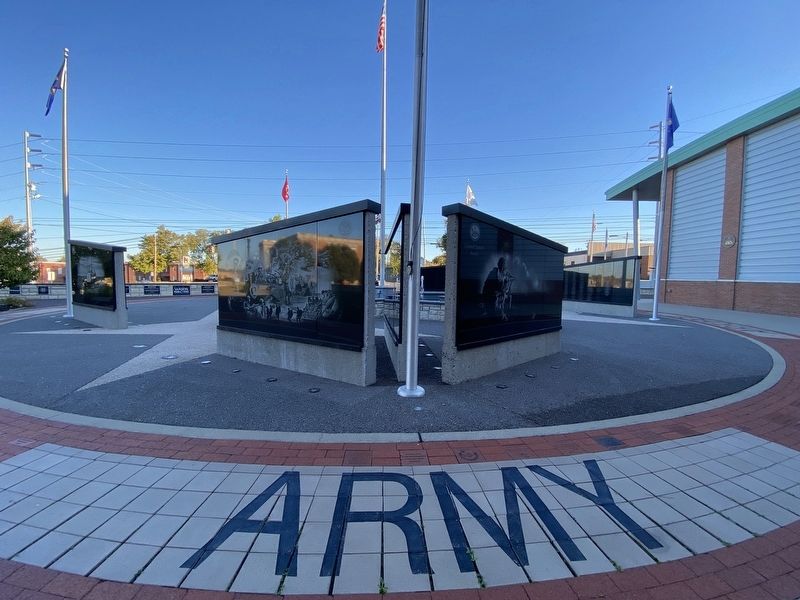 Wilson County U.S. Army Memorial III Marker. Click for full size. Wilson County U.S. Army Memorial III Marker image. Click for full size.