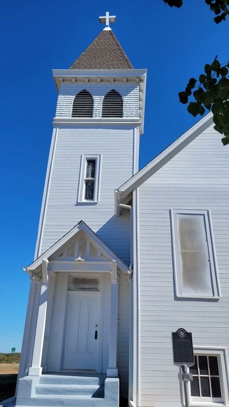 The St. Paul United Church of Christ and Marker. Click for full size. The St. Paul United Church of Christ and Marker image. Click for full size.