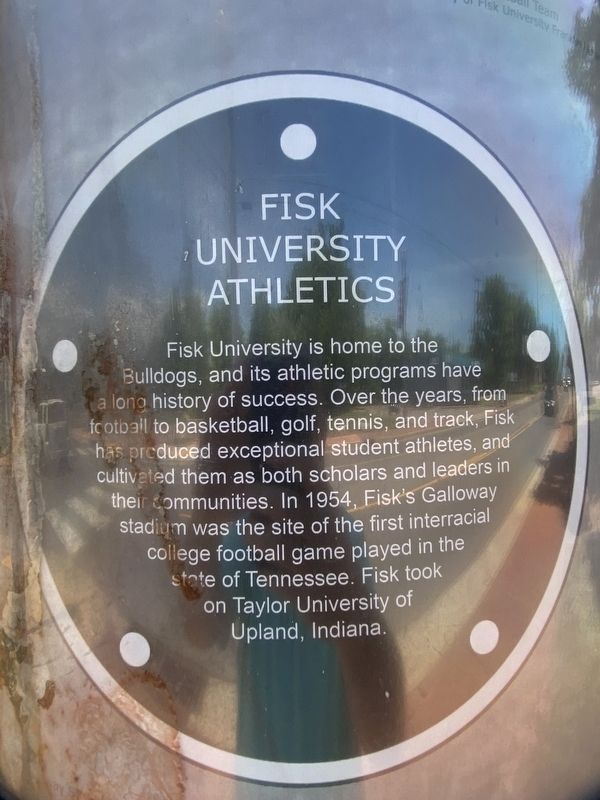 Fisk University Athletics Marker image. Click for full size.