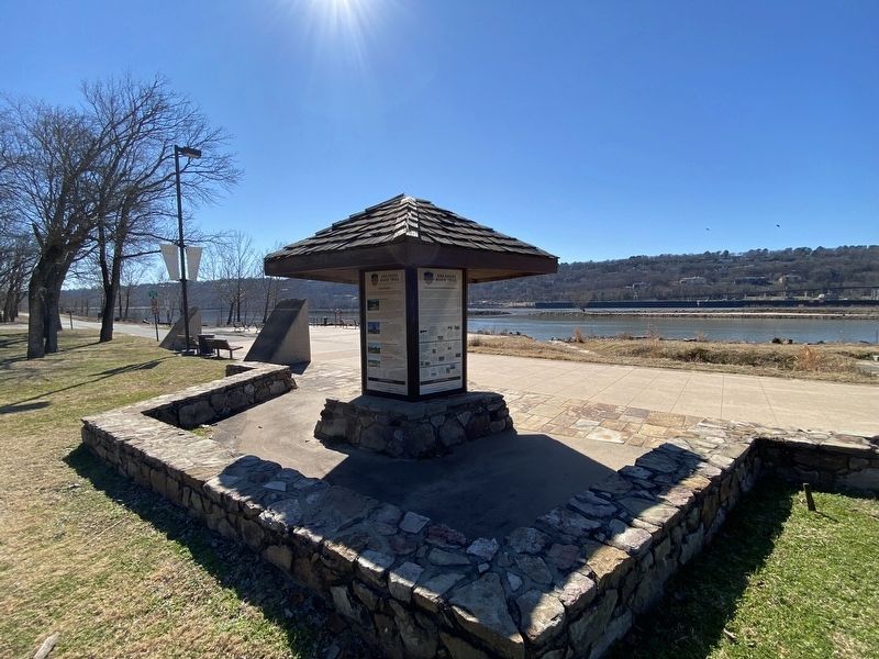 Four Bridges Marker. Click for full size. Four Bridges Marker image. Click for full size.