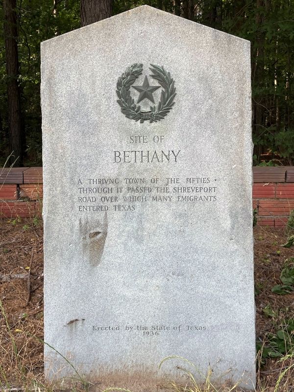 Site of Bethany Marker image. Click for full size.
