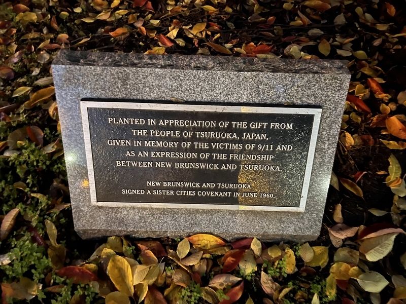 Sister City September 11 Memorial image. Click for full size.