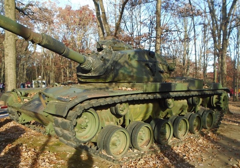 Veterans Memorial M-60 Battle Tank image. Click for full size.