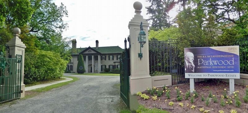 Parkwood Estate National Historic Site Entrance image. Click for full size.