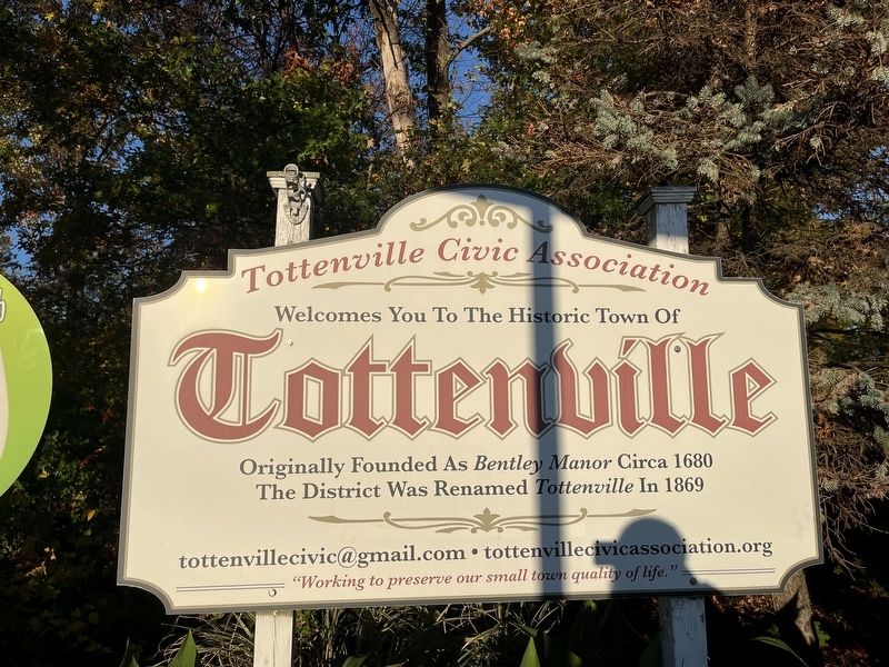 Tottenville Marker image. Click for full size.