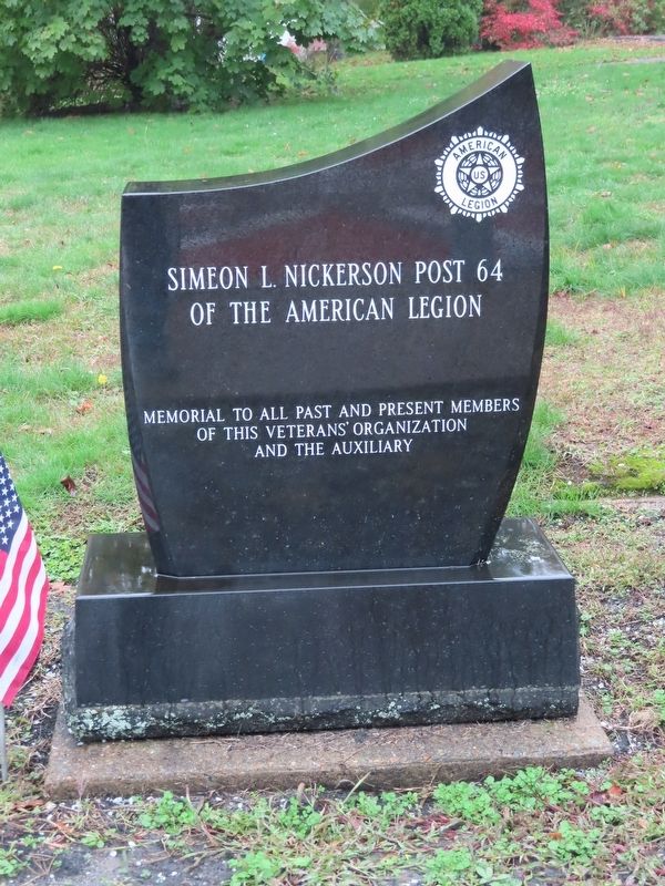 American Legion Post 64 Memorial. Click for full size. American Legion Post 64 Memorial image. Click for full size.
