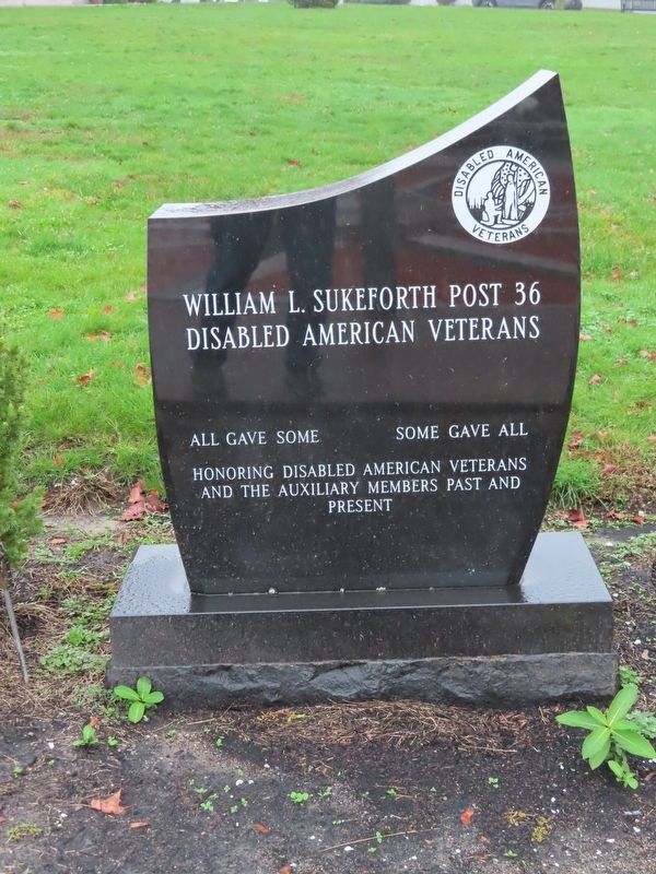 Disabled American Veterans Post 36 Marker image. Click for full size.
