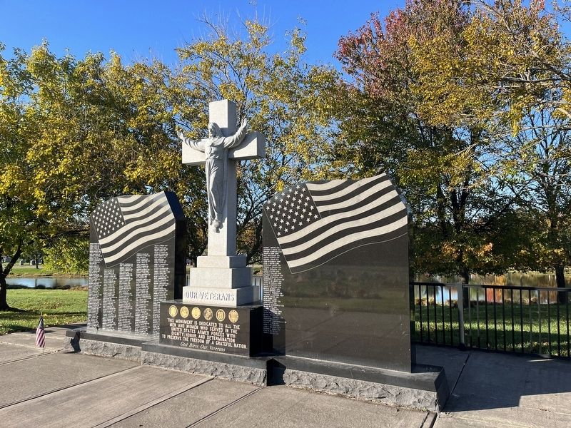 Our Veterans Memorial image. Click for full size.