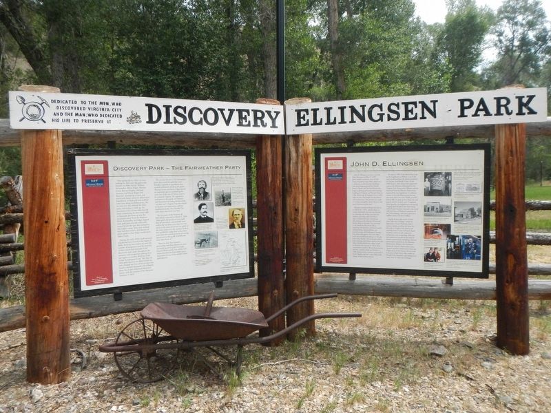 Discovery - Ellingsen Park Marker image. Click for full size.
