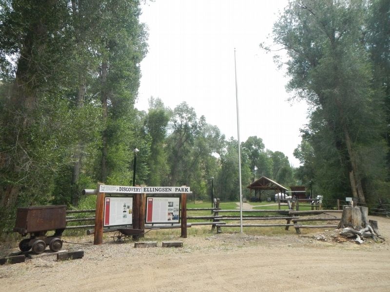 Discovery - Ellingsen Park Marker image. Click for full size.