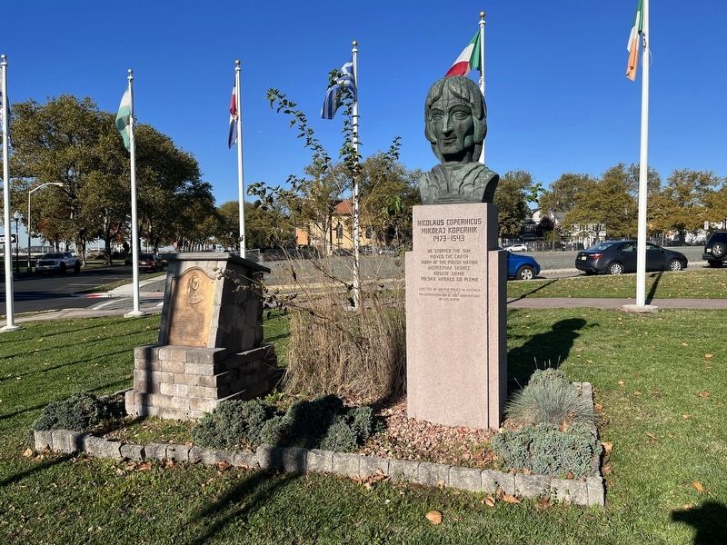 Nicolaus Copernicus Marker image. Click for full size.