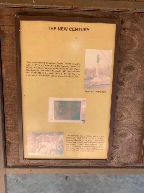 The New Century Marker - (Second Panel) image. Click for full size.