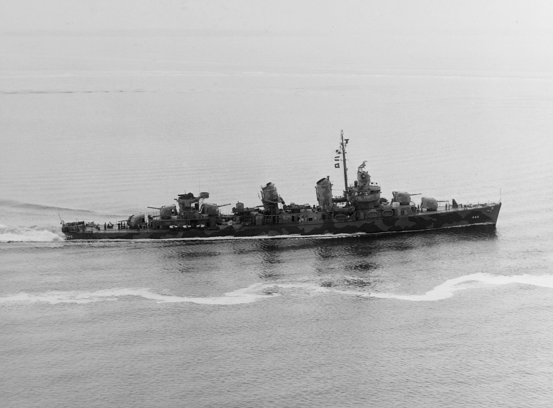 U.S.S. Fletcher image. Click for full size.
