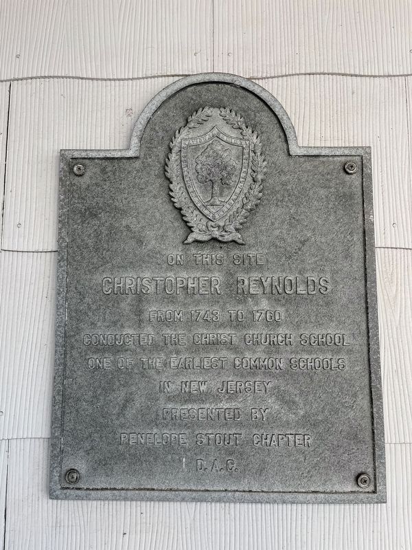 Christopher Reynolds Marker image. Click for full size.
