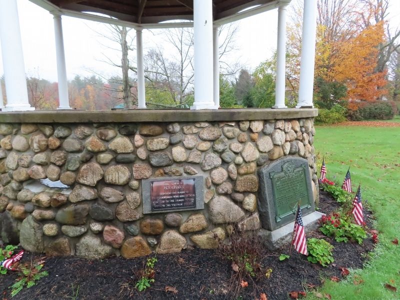 Plympton Vietnam Monument. Click for full size. Plympton Vietnam Monument image. Click for full size.