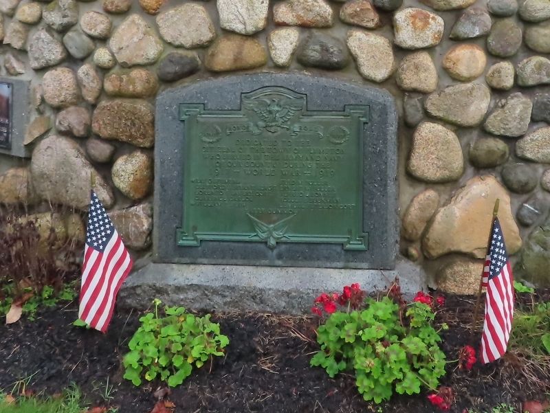 Plympton World War I Honor Roll Marker image. Click for full size.